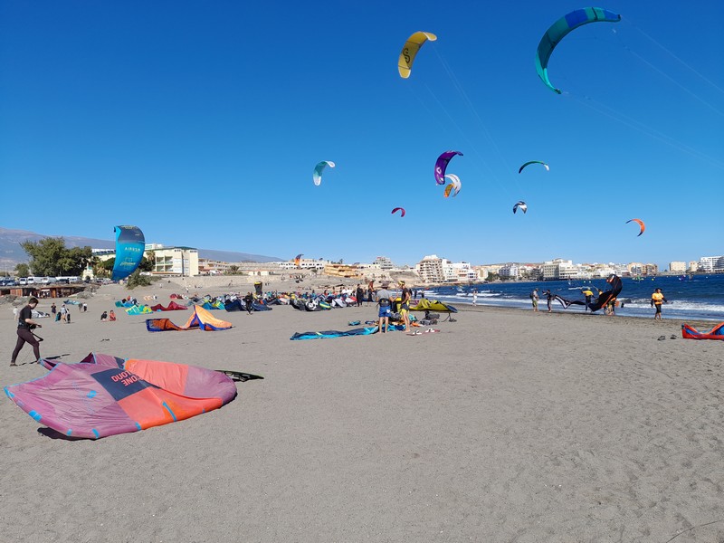 Kitesurfing télen
